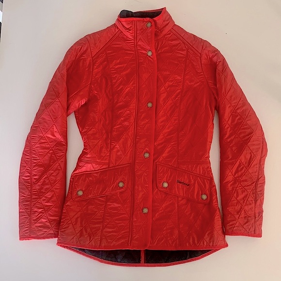 Barbour Jackets & Blazers - Barbour Cavalry Polarquilt Jacket-red-size 4